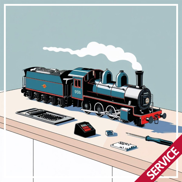 Réparation et entretien de trains miniatures